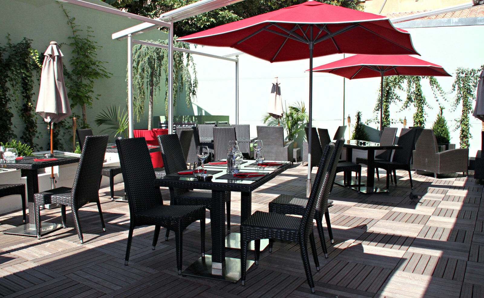 Hotel Montaigne & Spa Cannes Restoran foto
